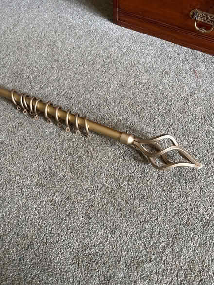 Photo of free Metal curtain pole (Chelston,Torquay TQ2 6PN) #1