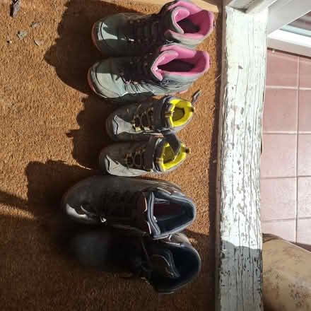 Photo of free Hiking boots sizes 9, 2 and 5 (Catford SE6) #1