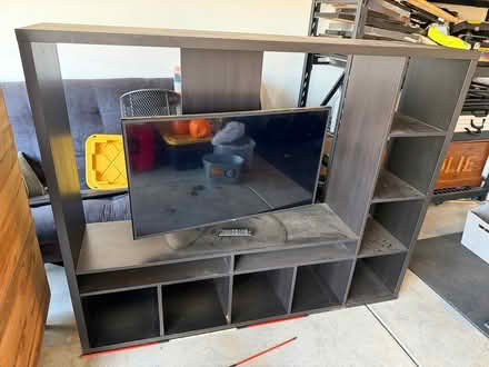 Photo of free 4K TV + IKEA entertainment center (Neighborhood off Maysville Rd) #1