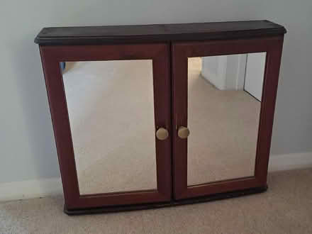 Photo of free Bathroom cabinet and towel rail (Wokingham RG40) #1