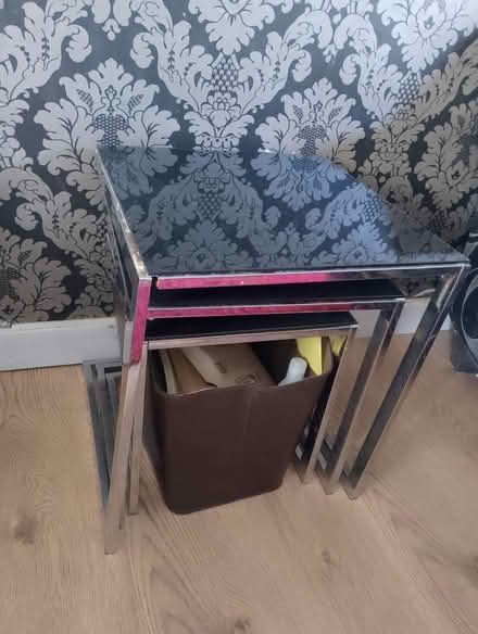 Photo of free Silver nest of tables (Princes Risborough HP27) #1