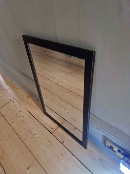 Photo of free Simple mirror with black frame (Comely Bank EH4) #3