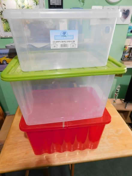 Photo of free Three "Scruffy" Storage Boxes (Grays RM17) #1