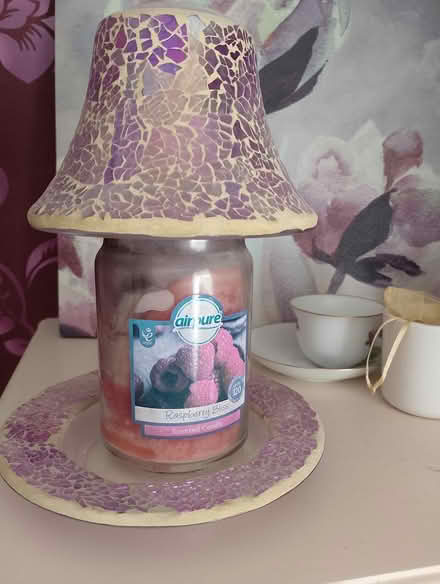Photo of free Purple candle stand in 2 pieces (Princes Risborough HP27) #1