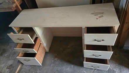 Photo of free Wood desk (Gastonia) #2
