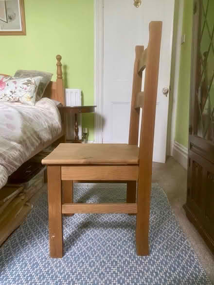 Photo of free Wide Wooden Chair (Saltaire BD18) #2