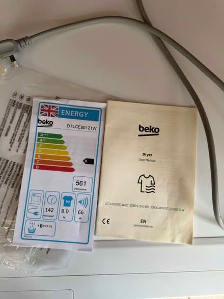 Photo of free Beko Condenser Tumble Dryer (Hitchin SG5) #2