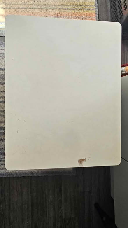 Photo of free Small white bedside cabinet (Wigmore, Gillingham) #2