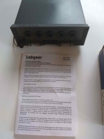 Photo of free Masthead amplifier for TV aerial (Sonning Common RG4) #2