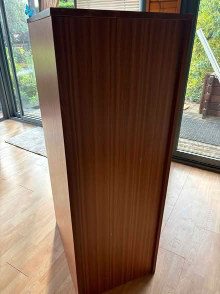 Photo of free Four drawer, wooden filing cabinet (Sawley) #2