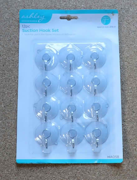 Photo of free Pack of Unused Suction Hooks (Penzance TR18) #1