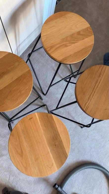 Photo of free 4 bar stools (Leighton Buzzard LU7) #1
