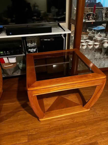 Photo of free Glass console tables (Near Barnes nobles, stop nshop) #1