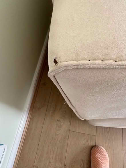 Photo of free Cream reclining 3 seater sofa + 2 seater (Coppenhall CW1) #3