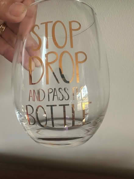 Photo of free Stemless wine glasses (Burlington) #2