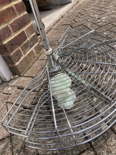 Photo of free 2 shelf level metal carousel. (Littlehampton BN17) #1