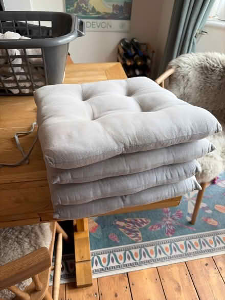 Photo of free 4 x seat cushions (Swindon old town SN1) #1