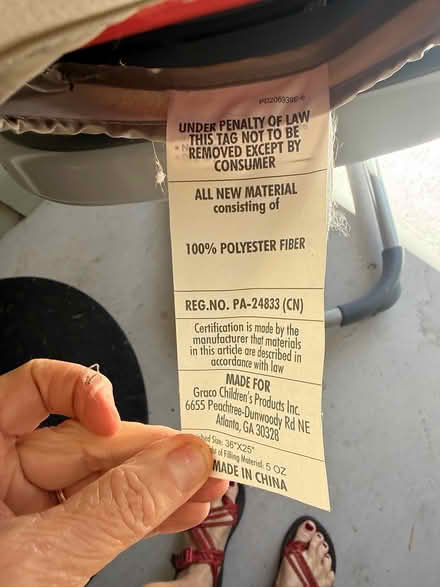 Photo of free Graci high chair (Los Altos) #3