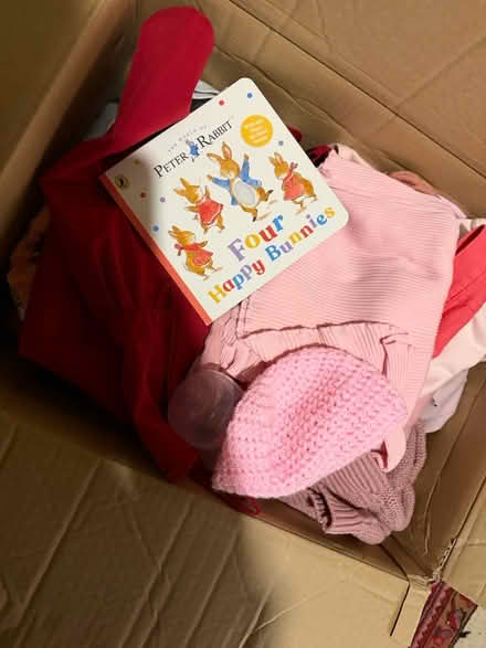 Photo of free Baby clothes mix size with toys (Westcroft MK4) #2