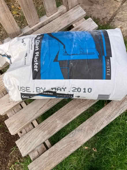 Photo of free Out of date plaster 7.5 kg (Prittlewell SS2) #1