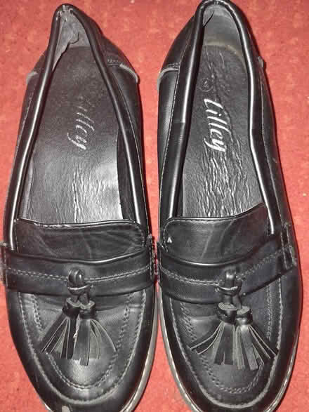 Photo of free Girl black school shoes Size 4 (Hemel Hempstead HP2) #1