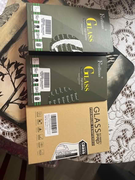 Photo of free Tempered glass screen protectors for phone (Hem Heath ST4) #1