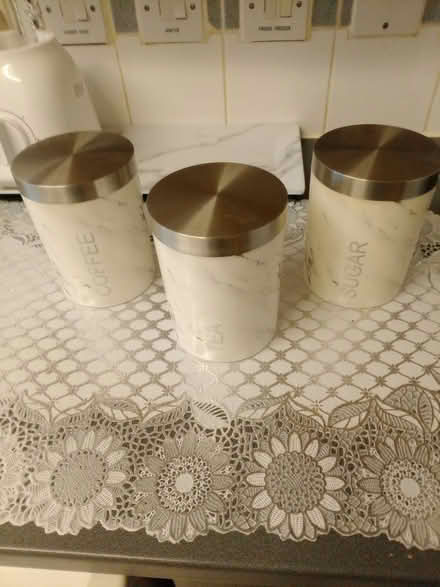 Photo of free Tea sugar coffee canister (South ockendon RM15) #2