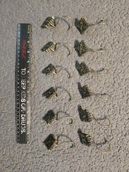 Photo of free Golden Geometric Shower Hooks (West 7th) #2