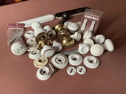 Photo of free Collection of door handles and other door fittings (Norbiton KT2) #1