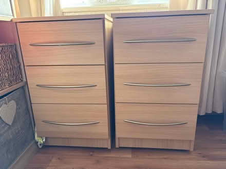 Photo of free Set of 2 bedside tables (Kings Norton B38) #1