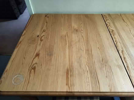 Photo of free Pine dining table & 4 chairs (Barons Court W14) #3