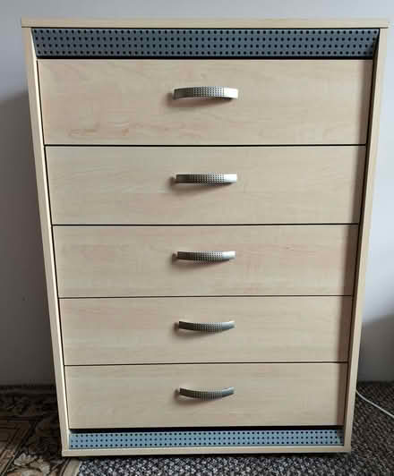 Photo of free Chest of drawers (pine colour) (Barons Court W14) #1