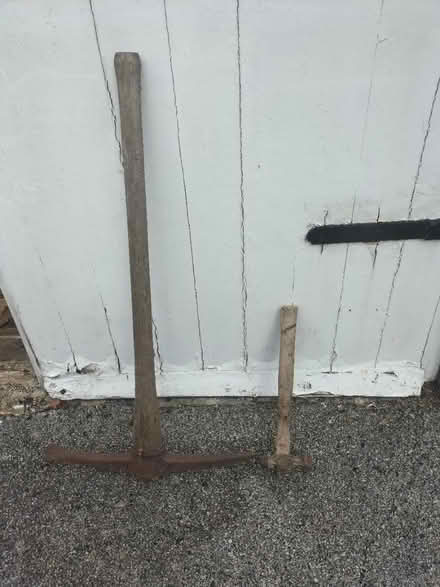 Photo of free Pick Axe and hammer (Stone Cross BN24) #1