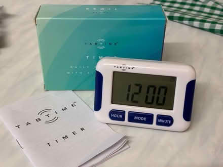 Photo of free TabTime daily pill timer, 8 alarms (Great Boughton CH3) #1