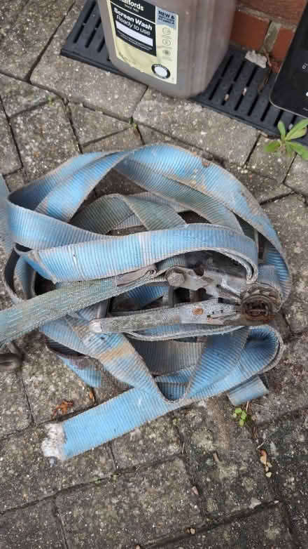 Photo of free Heavy duty tie down strap (Woodmancote) #1