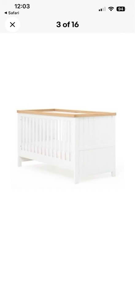 Photo of free Toddler cot bed (Tolleshunt Darcy CM9) #3