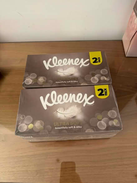 Photo of free 9 Unopened Kleenex Boxes (Notting Hill W11) #1