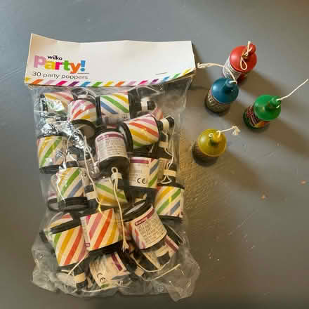 Photo of free Bag of Party Poppers (KT1 Norbiton) #1