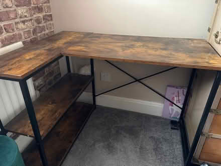 Photo of free L shaped desk (Darlington) #1