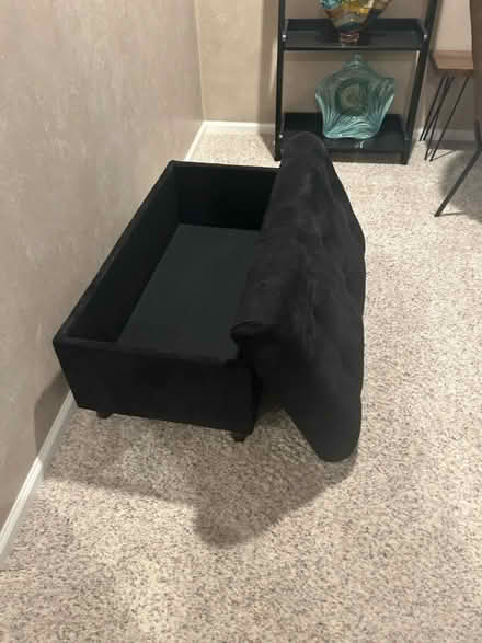 Photo of free Black Bench With Storage (Lake Arlington) #1