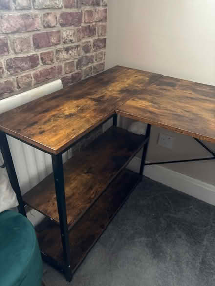 Photo of free L shaped desk (Darlington) #2