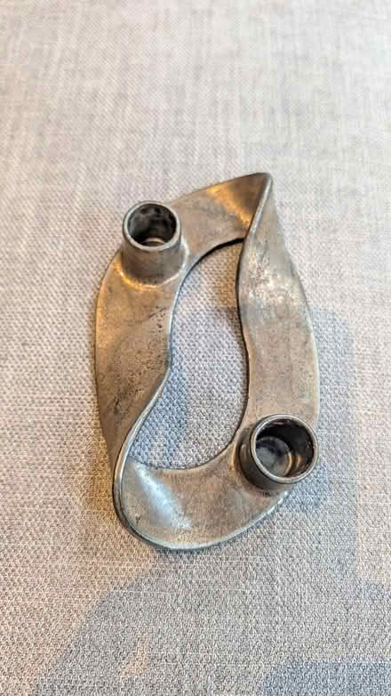 Photo of free metal candle stick holder (Willesden Green NW2) #2
