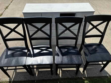 Photo of free Chairs(4) and a dresser (Montego Bay Ocean city) #1