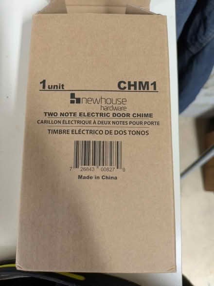 Photo of free 16V Doorbell Chime (Hickory Ridge) #2