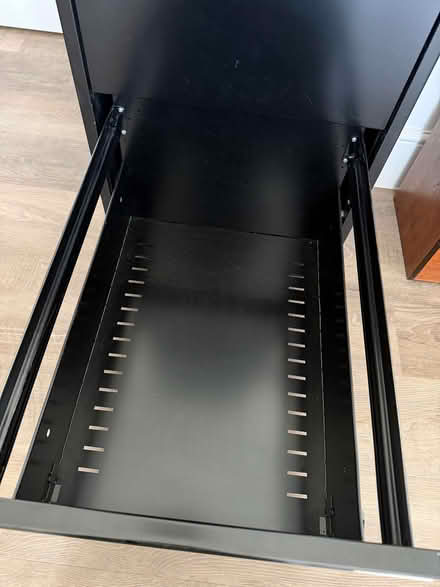 Photo of free Large Black Filing Cabinet (Hulme Walfield CW12) #2