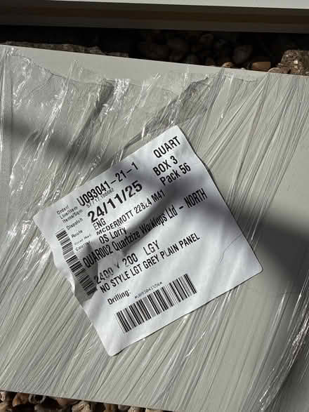Photo of free Light grey panels (Urmston M41) #1