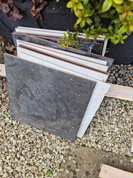 Photo of free Black and white square tiles (Ballyfermot) #1
