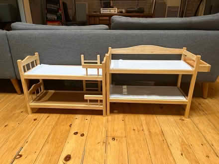 Photo of free Doll bunk beds/changing table (Near Lansdowne Subway Station) #1