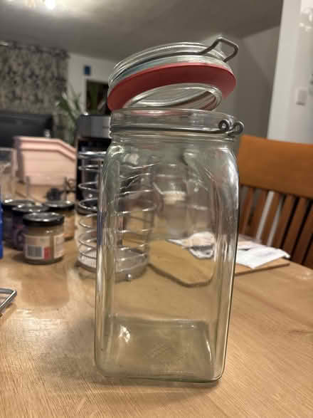 Photo of free Glass jar (Low Leighton SK22) #1