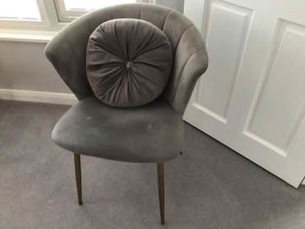 Photo of free Grey single chair (Arlesey SG15) #1